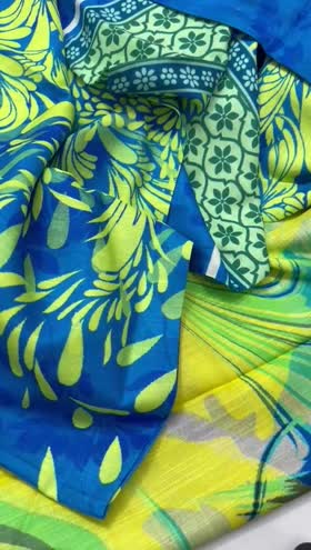 Rs 3650 Paltar twill Marina printed 3pc Rs 3650 Paltar twill Marina printed 3pc